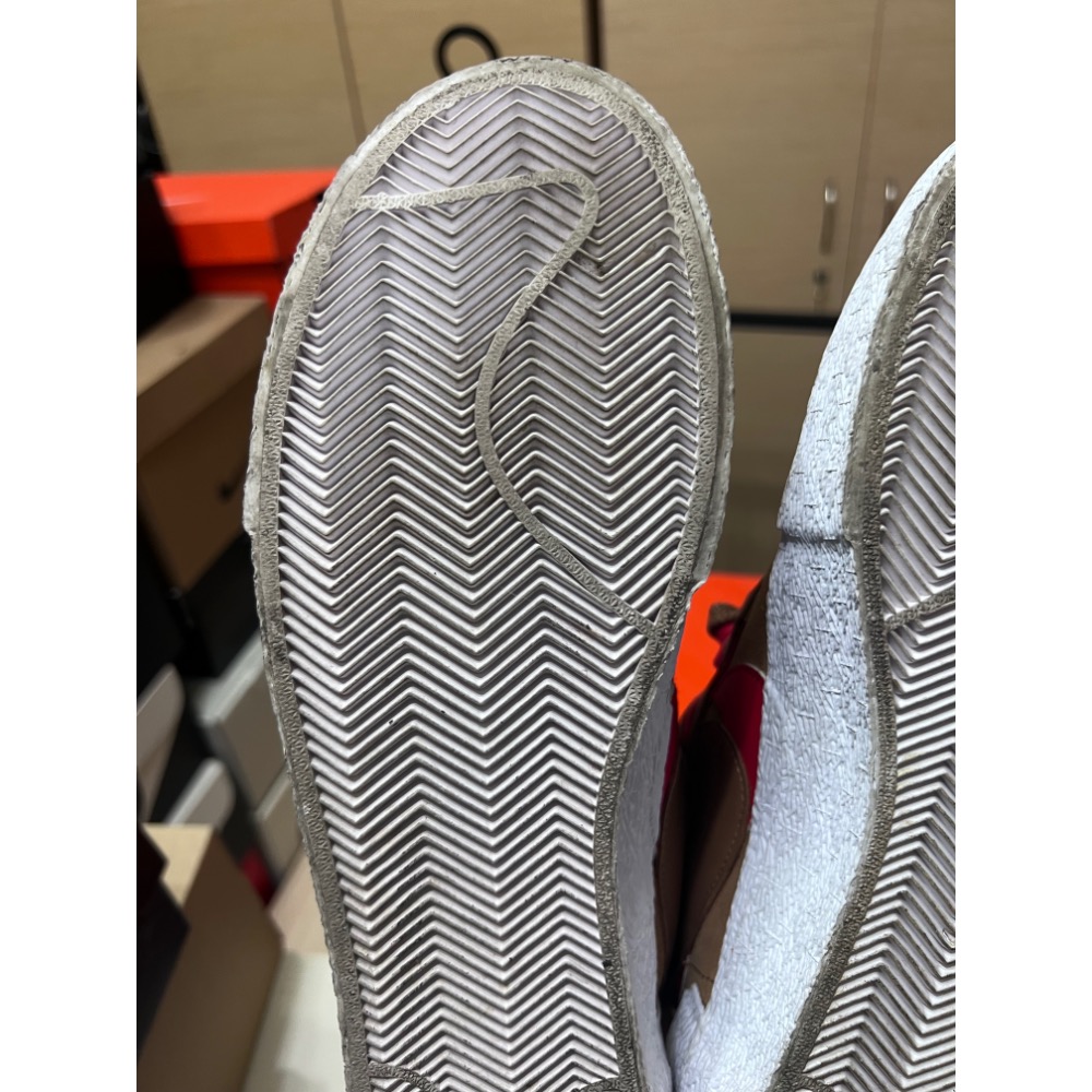 【超值二手】Nike Blazer Low x sacai 聯名 英國棕 US11 解構神鞋 美拉德穿搭-細節圖11
