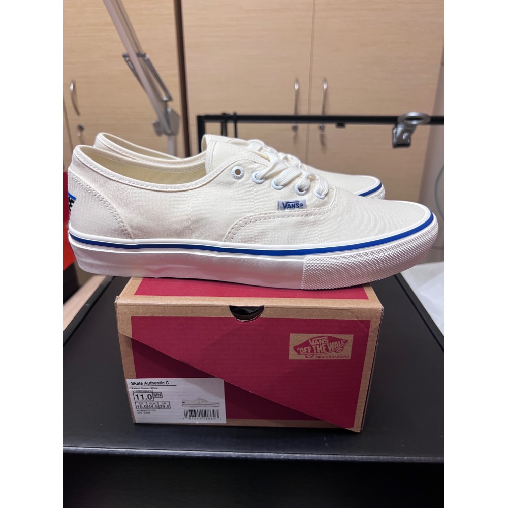 【台灣未發售】Palace x Vans 聯名小白鞋 US11 稀有店鋪限定 PopCush-細節圖7