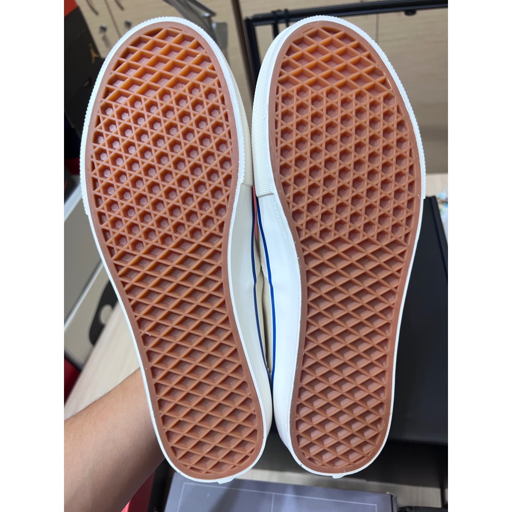 【台灣未發售】Palace x Vans 聯名小白鞋 US11 稀有店鋪限定 PopCush-細節圖10