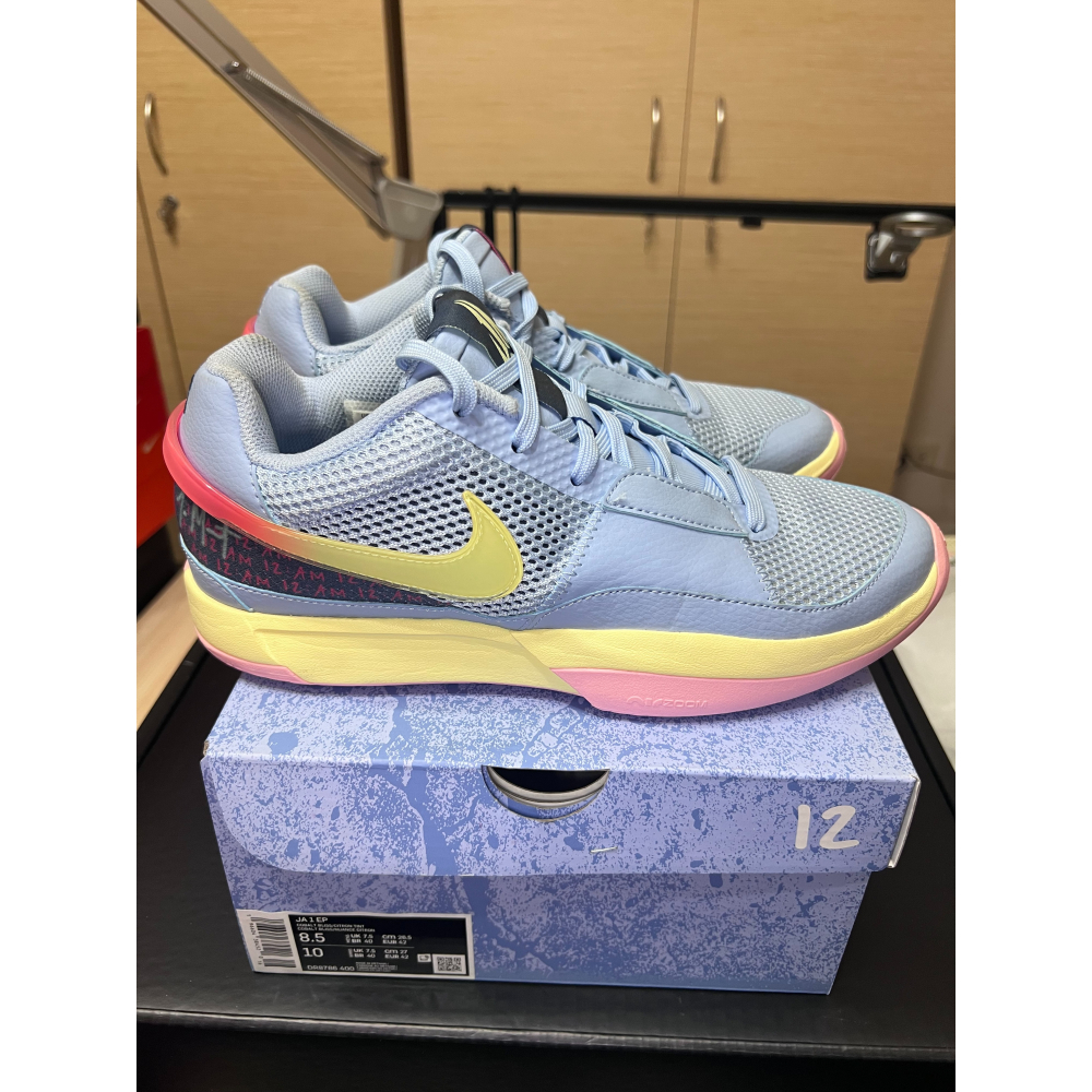 【實戰二手】Nike Ja 1 Day One 初代配色 US8.5 二手實戰鞋 DR8786-400-細節圖5