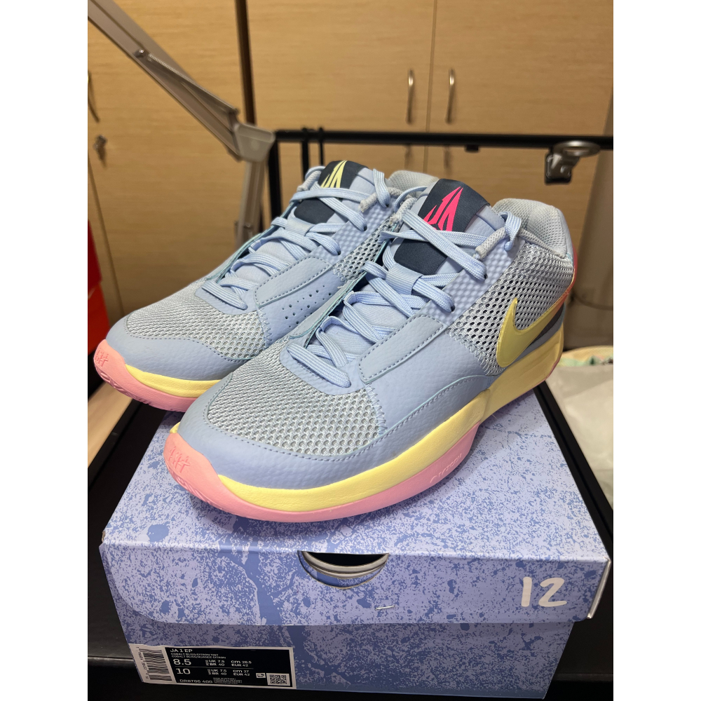 【實戰二手】Nike Ja 1 Day One 初代配色 US8.5 二手實戰鞋 DR8786-400-細節圖10