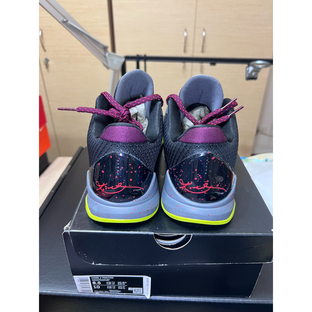 【UNDDSK】Nike Kobe 5 Protro 2K GE 遊戲限定 Chaos US8.5 收藏級神鞋-細節圖7