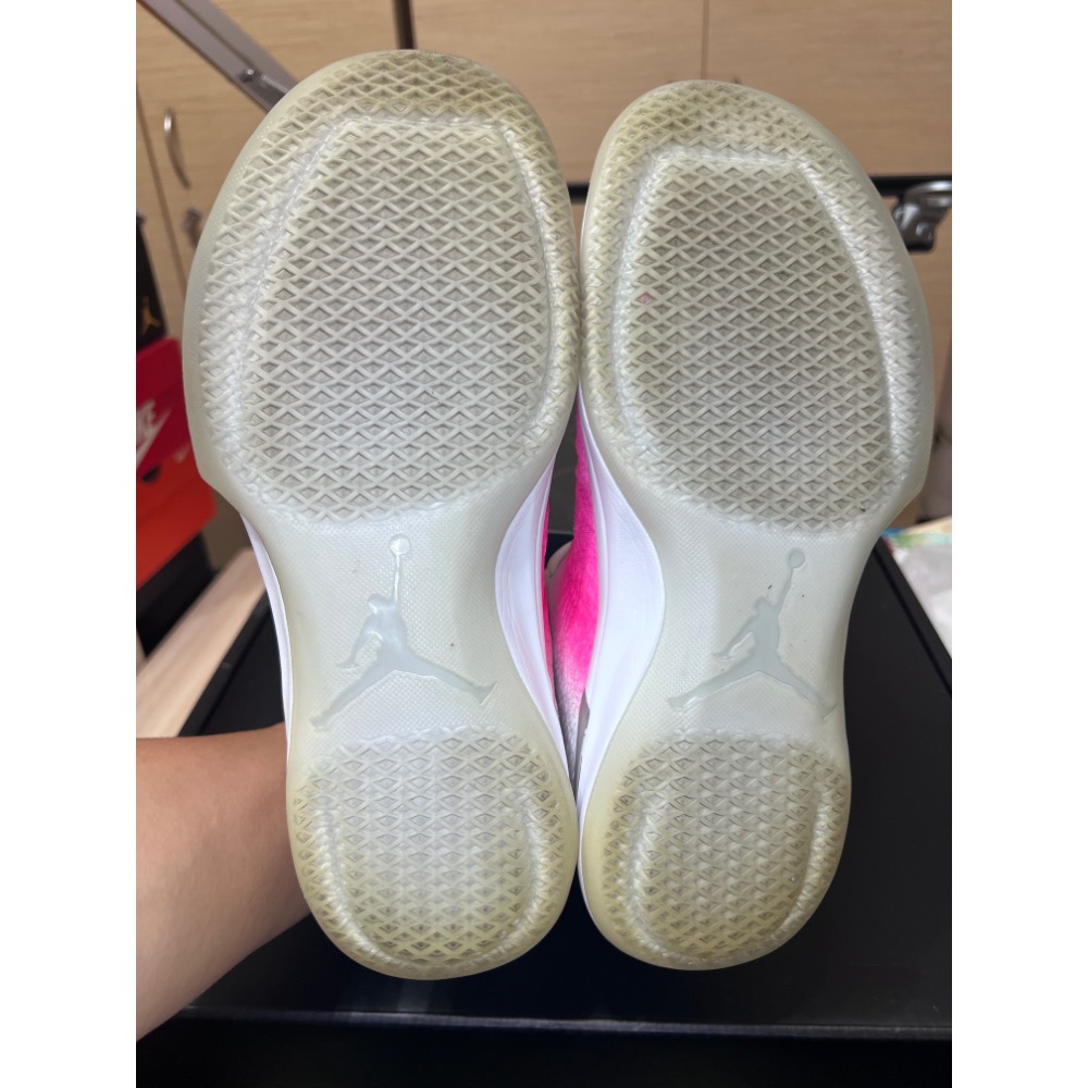 【UNDDSK】Air Jordan 31 Low 客製 Kay Yow 風格 US8.5 致敬乳癌防治配色-細節圖10