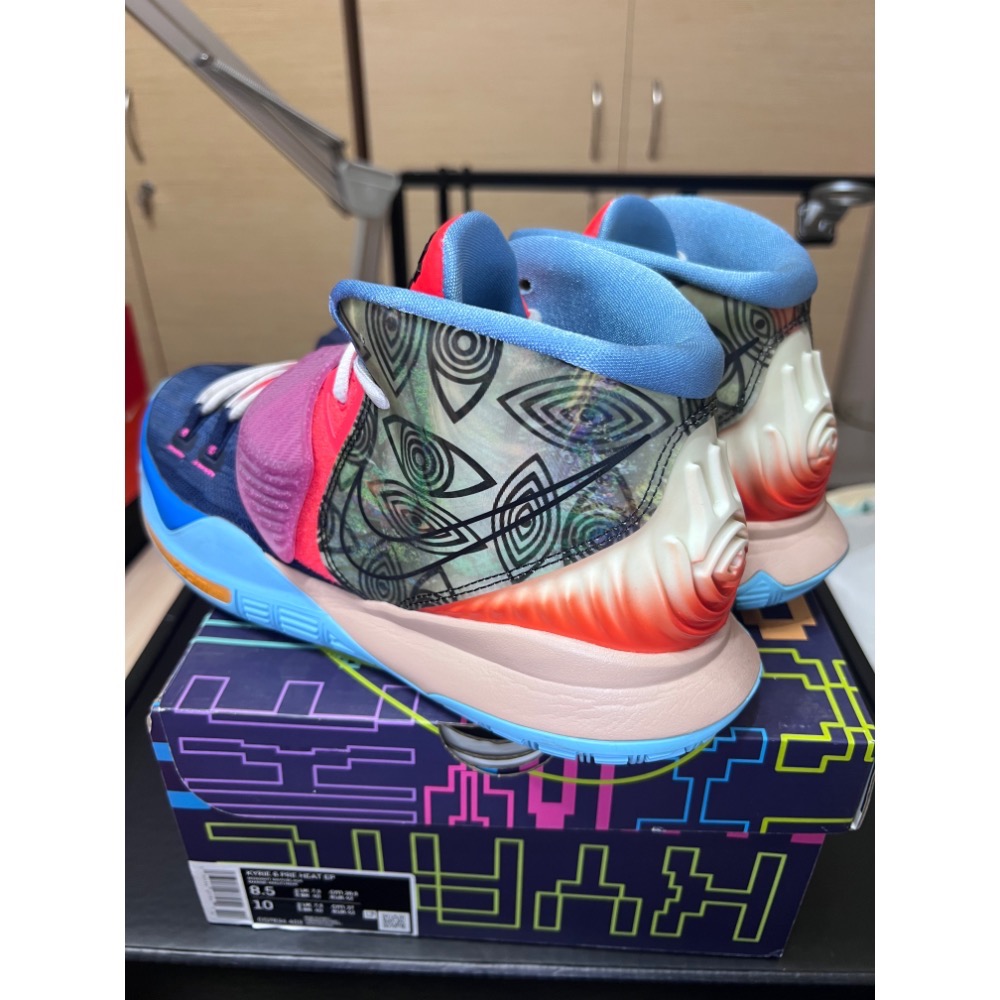 【UNDDSK】Nike Kyrie 6 Pre-Heat 台北城市限定 US8.5 實戰鞋 CQ7634-403-細節圖4