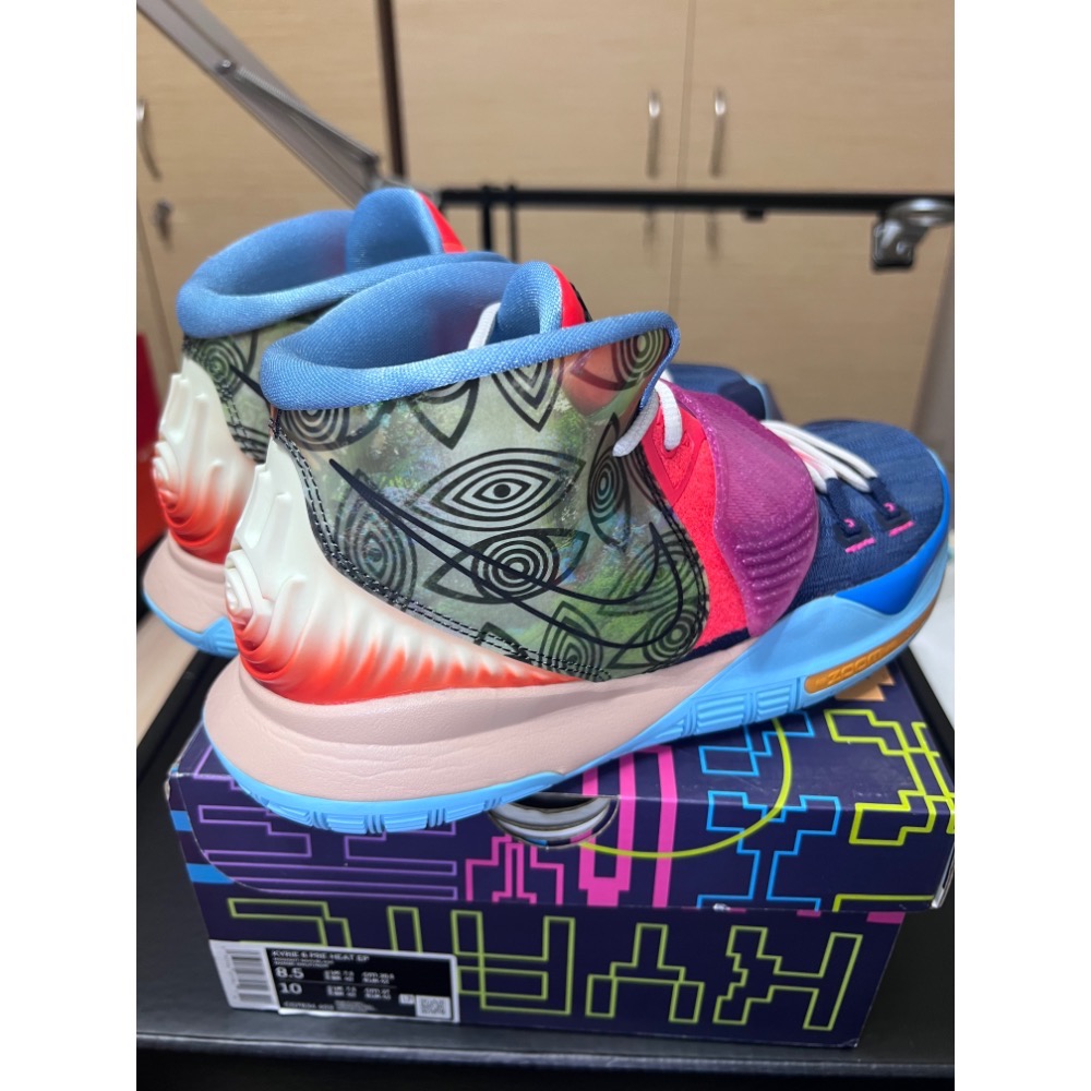 【UNDDSK】Nike Kyrie 6 Pre-Heat 台北城市限定 US8.5 實戰鞋 CQ7634-403-細節圖6