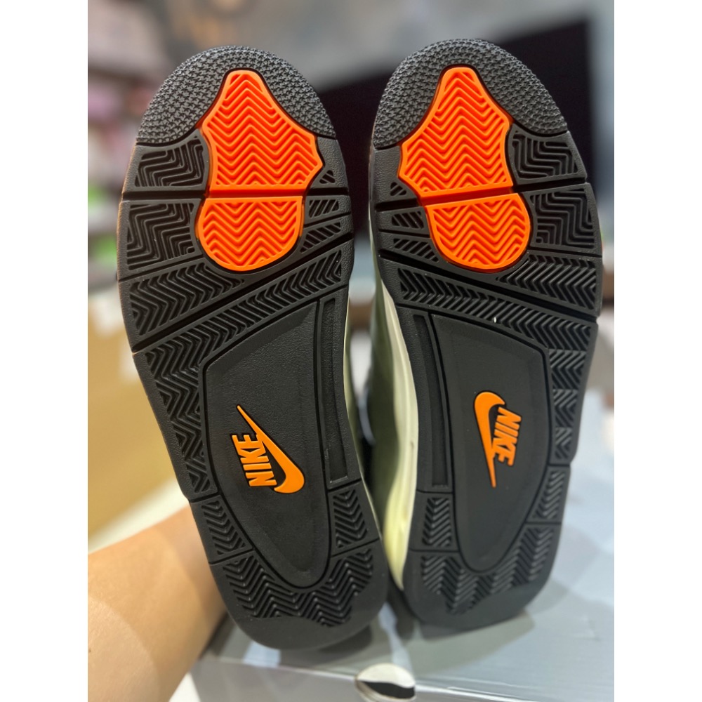 UNDDSK | UNDEFEATED x AJ4 軍綠 聯名 IB1519-200 US10.5-細節圖10