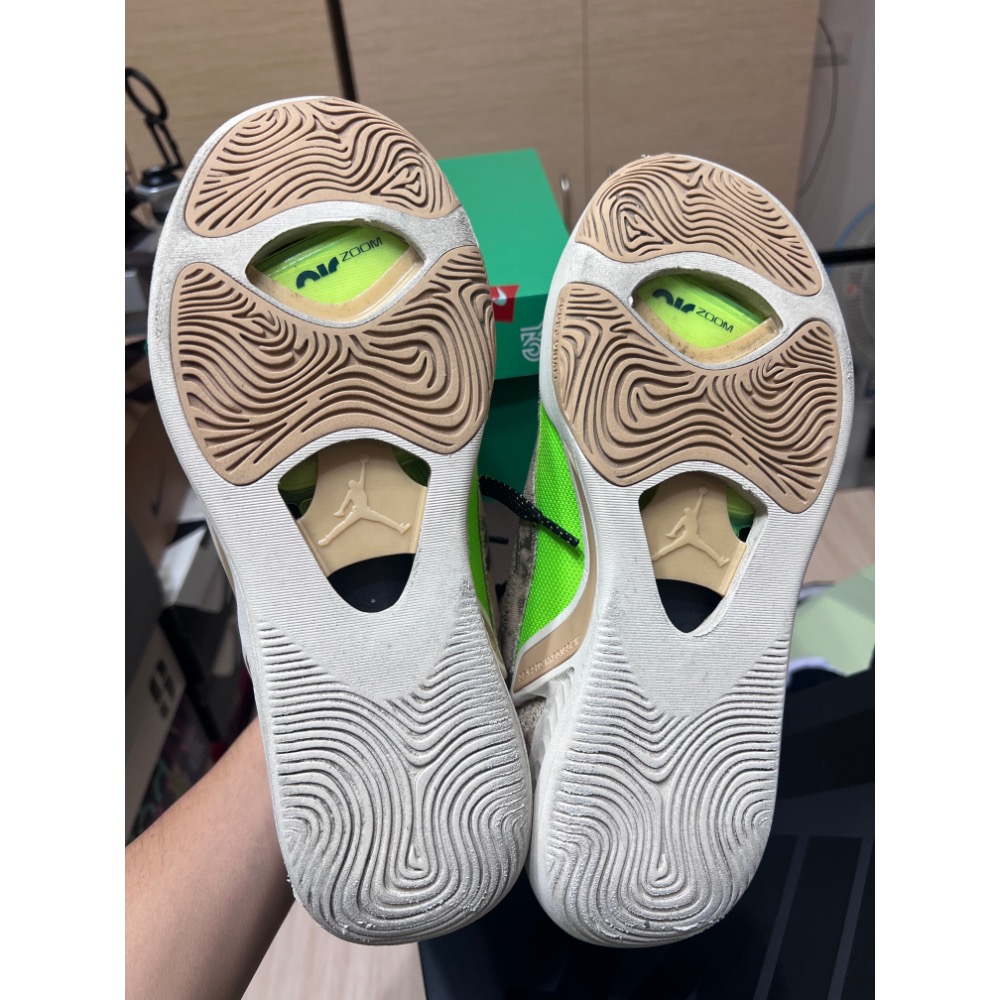 【UNDDSK】Jordan Tatum 1 PF ＂Tunnel Walk＂ 沙色紮染 實戰好鞋-細節圖9