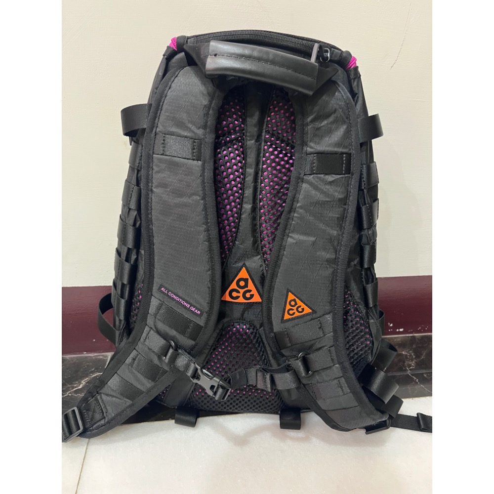 🔥 全新絕版神物！Nike ACG Responder 黑粉機能後背包 20L-細節圖3