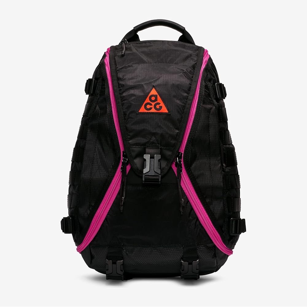 🔥 全新絕版神物！Nike ACG Responder 黑粉機能後背包 20L-細節圖9