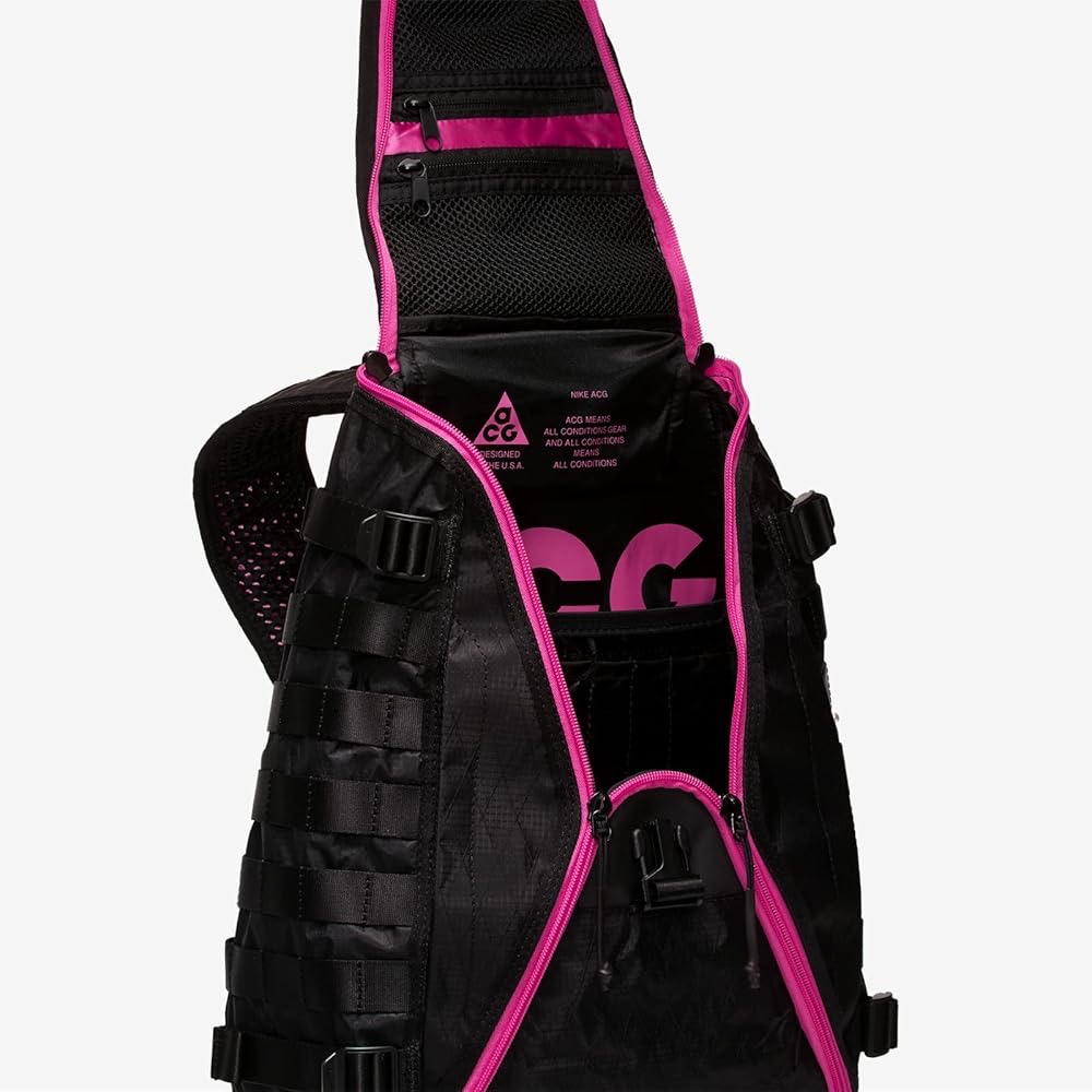 🔥 全新絕版神物！Nike ACG Responder 黑粉機能後背包 20L-細節圖11
