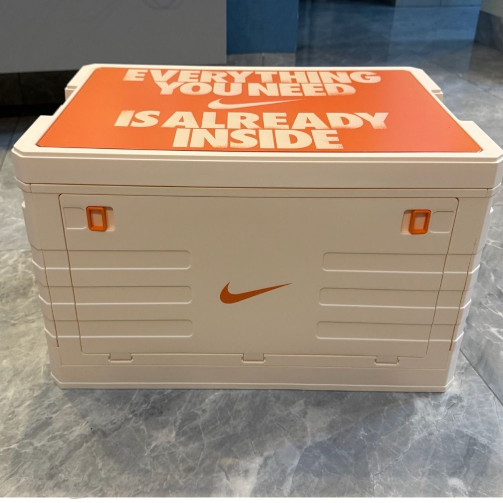 Nike國外會員消費滿額贈品 戶外置物箱-細節圖3