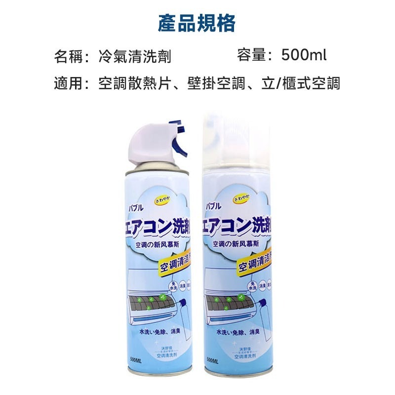 免水洗冷氣清洗劑  冷氣清潔劑 冷氣清潔 洗冷氣 空調清洗 空調清潔 冷氣保養 冷氣沖洗 冷氣除臭【60296】-細節圖5