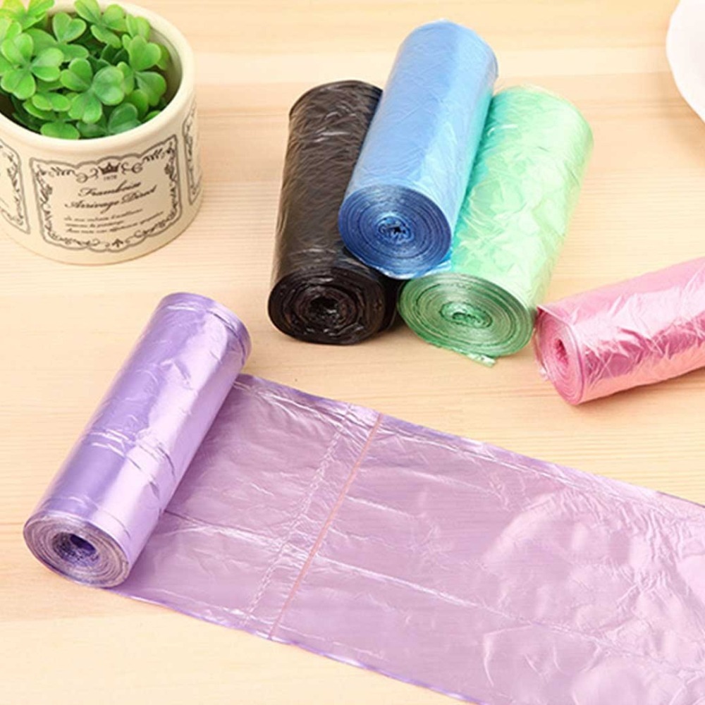 彩色垃圾袋 垃圾袋 垃圾 塑膠袋 清潔袋 彩色 垃圾桶【00451】-細節圖2