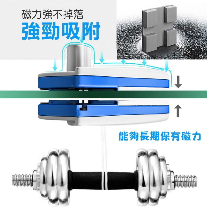 雙面玻璃清潔器 雙面擦窗器海綿 擦玻璃器 窗戶清潔 玻璃清洗【00766】-細節圖5