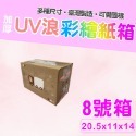 8號箱 20.5*11*14 彩繪紙箱 現貨供應 三層瓦楞紙箱 【彩繪設計，不加價】-規格圖10