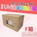 F 號箱 45*30*30 彩繪紙箱 現貨供應 三層瓦楞紙箱 【彩繪設計，不加價】-規格圖10