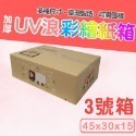 3號箱 45*30*15 彩繪紙箱 現貨供應 三層瓦楞紙箱 【彩繪設計，不加價】-規格圖10