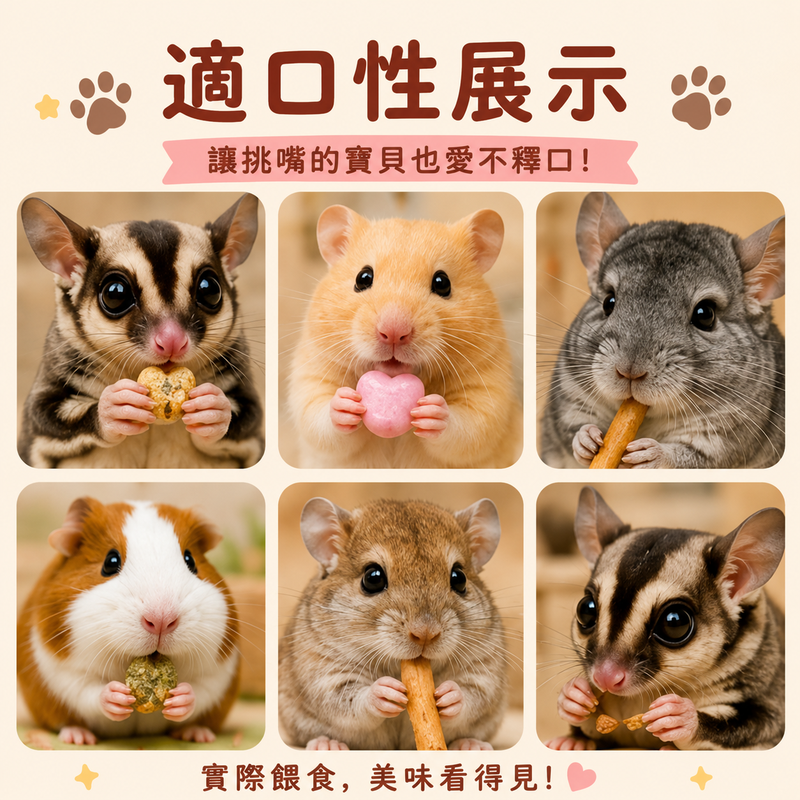 鼠零食綜合水果 Ca+棉花糖 倉鼠 蜜袋鼯 動物零食小動物棉花糖純魚漿香絲條 寵物鼠原裝 分裝蜜袋鼯零食【20022】-細節圖2