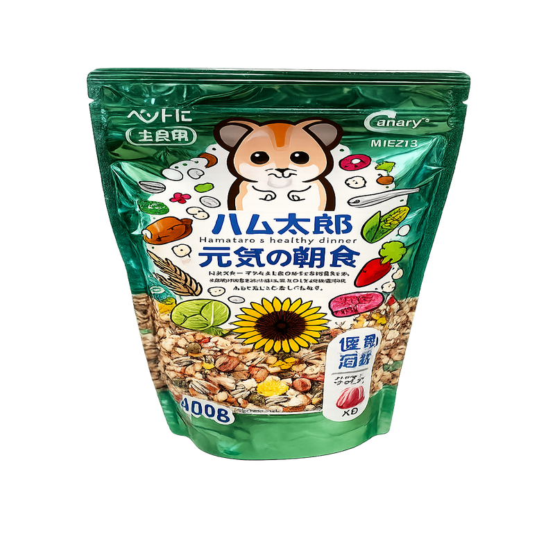 哈姆太郎的元氣朝食 寵物鼠飼料  黃金鼠飼料 消臭主食飼料兔子主食飼料蔓越莓+野菜成兔、幼兔皆可使用【20023】-規格圖6
