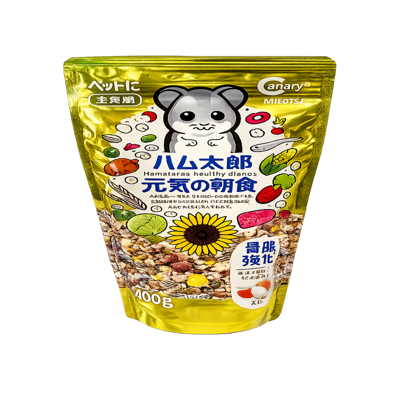 哈姆太郎的元氣朝食 寵物鼠飼料  黃金鼠飼料 消臭主食飼料兔子主食飼料蔓越莓+野菜成兔、幼兔皆可使用【20023】-規格圖6