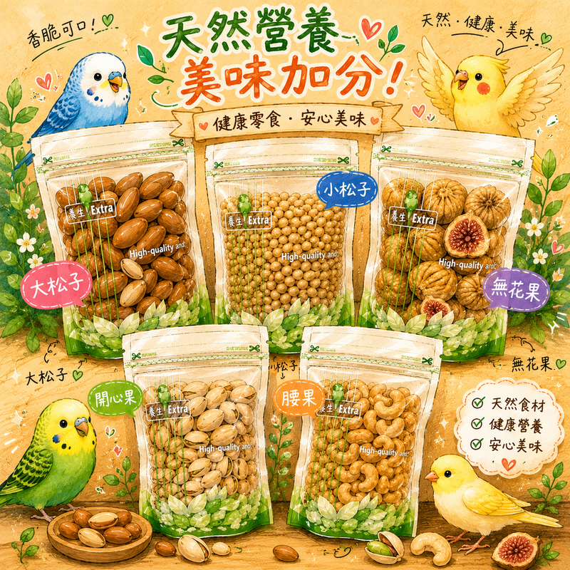 自然原味館 森系堅果 好果仁選 森果日誌 小森果舖 無調味綜合堅果   零食300g/600g【20024】-細節圖2