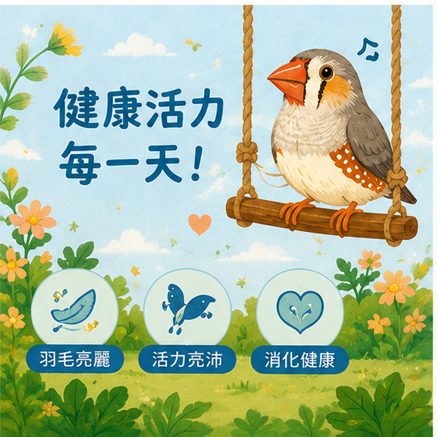 PetBest小型鸚鵡營養粟蛋黃＋蔬菜配方補充營養副文鳥虎皮 玄鳳適用9卵黃鳥飼料 小型鳥飼料 文鳥飼料【20025】-細節圖3