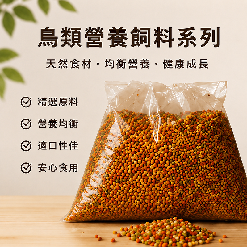 小鳥元氣餐 穀香元氣配方 自然活力穀宴客製營養綜合糧 穀禾能量餐天天好穀糧 輕殼好食配方小型鳥活力餐【20041】-細節圖3