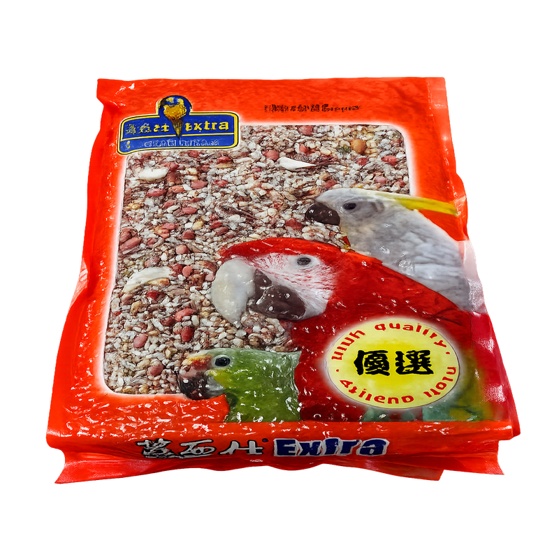 藍亞仕 中大型綜合穀物 台灣製造 鸚鵡飼料 鳥 灰鸚鵡 【20028】 中小型鸚鵡 脫殼飼料 長尾鸚鵡玄鳳 和尚 隔日-規格圖11