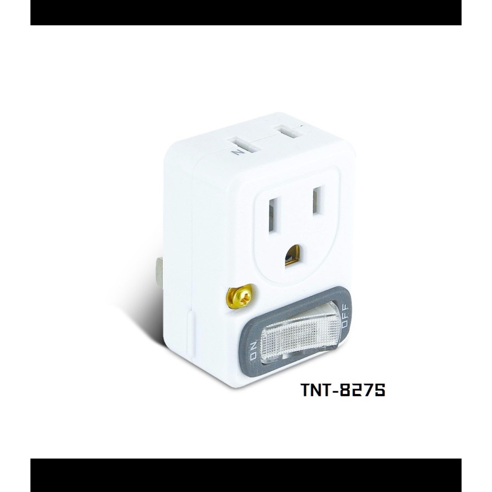 TNT-827S (一開關2插)