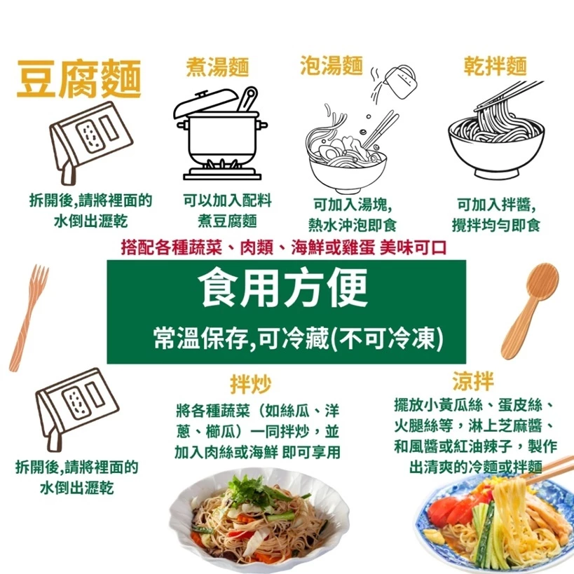 🔹綻藍生活館🔹 蘇伯 豆腐麵 豆腐拌麵 150g/包 搭配醬包涼拌即可食用 方便快速 低卡 即食麵 超商限購20包-細節圖4