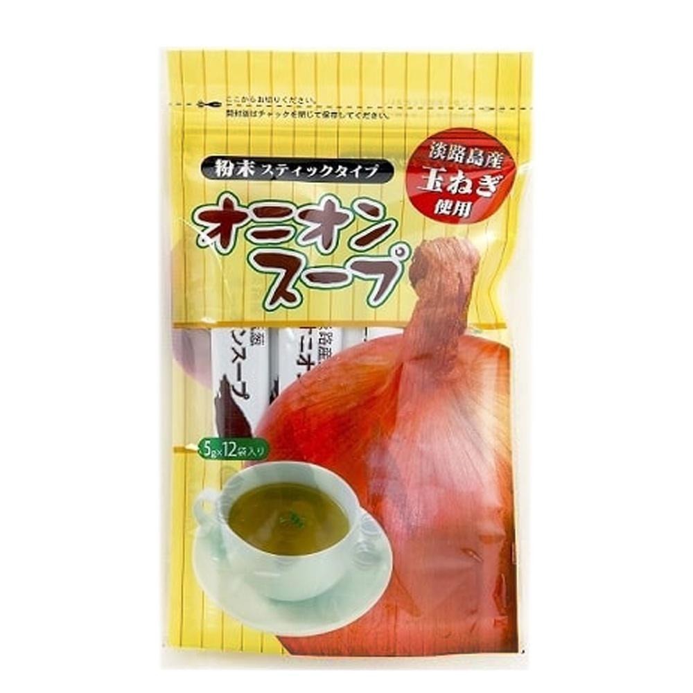 【可批發】日本鳴門千鳥本舖 淡路洋蔥湯 60g 📣 淡路島玉蔥 / 日本洋蔥 / 高湯粉 / 高湯包 / 沖泡即食-細節圖2