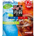 【可批發】ORIHIRO 蒟蒻果凍12入 日本製 低卡 日本果凍 蒟蒻 一口果凍 水果蒟蒻 完美購物-規格圖2