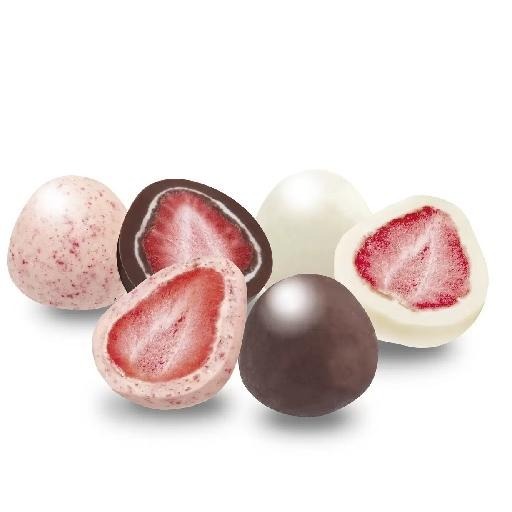 【現貨】日本好市多限定 草莓巧克力 410g 爆款 新包裝限定 白巧克力 草莓巧克力 牛奶巧克力 乾燥草莓-細節圖3