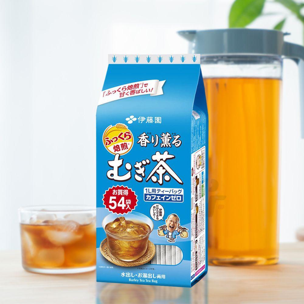 【可批發】伊藤園 境內版 香薰大麥茶茶包 (54袋入) 可冷泡 可熱飲 無糖 綠茶 焙茶 煎茶 消暑 日本境內限定-細節圖2