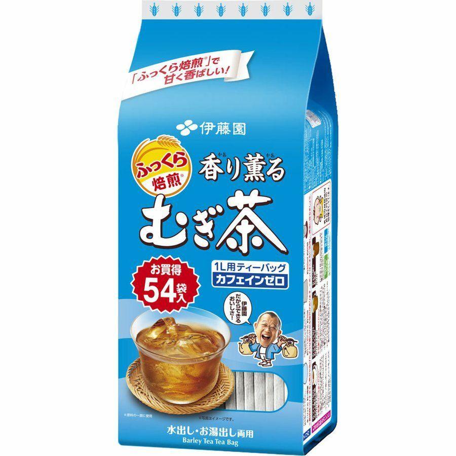 【可批發】伊藤園 境內版 香薰大麥茶茶包 (54袋入) 可冷泡 可熱飲 無糖 綠茶 焙茶 煎茶 消暑 日本境內限定-細節圖3