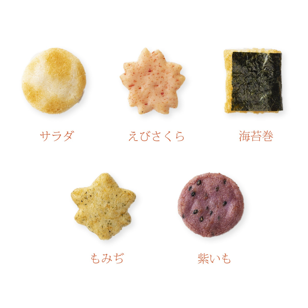【預購】小倉山莊 秋季限定 禮盒十色米果100g 📣百人一首/日本伴手禮/禮盒/季節限定/綜合仙貝/春季/秋季/仙貝-細節圖5