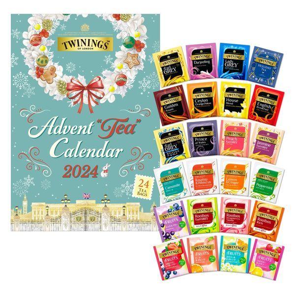 🎄｜預購｜🎄2024限量版【TWININGS】 茶包-聖誕倒數月曆 (24入）-細節圖2