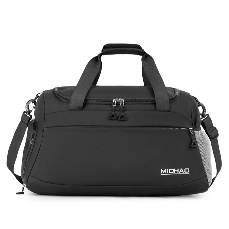 Citygo城市狗 - 乾濕分離 大容量旅行袋 獨立鞋層 運動健身包 手提行李袋 可套拉桿 登機包 防潑水側背包-規格圖11