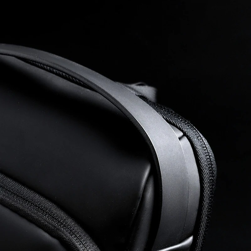 CityGo城市狗 - 防盜密碼鎖 胸包 防潑水 防刮 iPad收納  側背包 男包 (沒有USB孔)-細節圖9