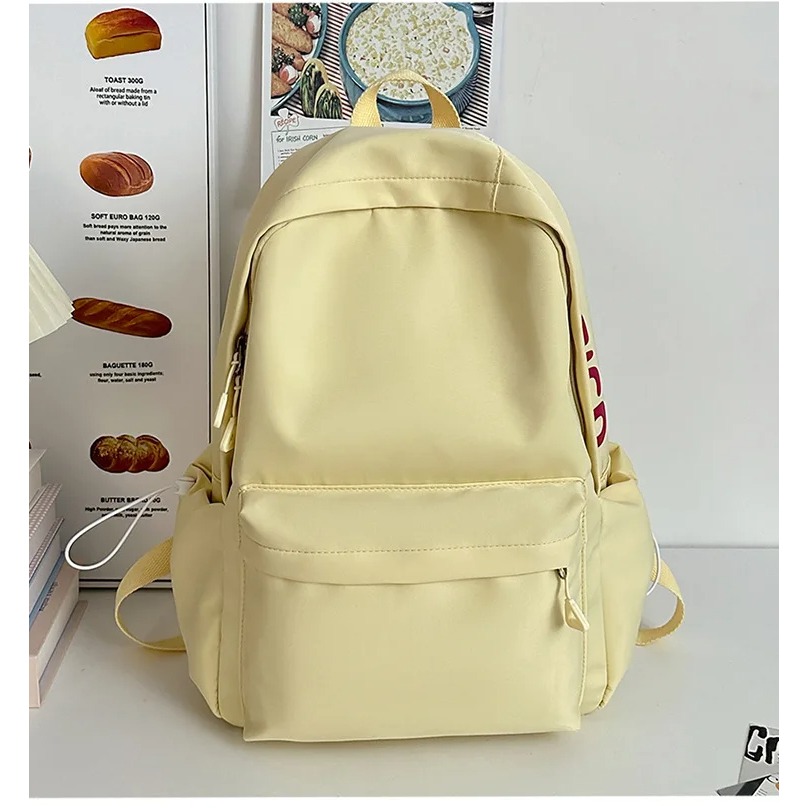 CityGo城市狗 - 韓系INS風 尼龍後背包 防潑水 大容量書包 女生背包 後背包-細節圖4