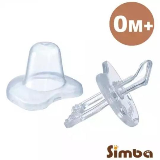 【Simba 小獅王辛巴】安撫奶嘴-拇指型 (初生/較大)/安撫奶嘴-拇指型(附蓋子) / 去舌苔奶嘴(較大)-細節圖4