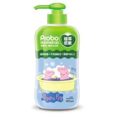 【博寶兒】佩佩豬 柔護沐浴露 500ml/柔護泡泡浴500ml/柔護洗髮露 500ml/植萃低敏沐浴露650ml-細節圖2