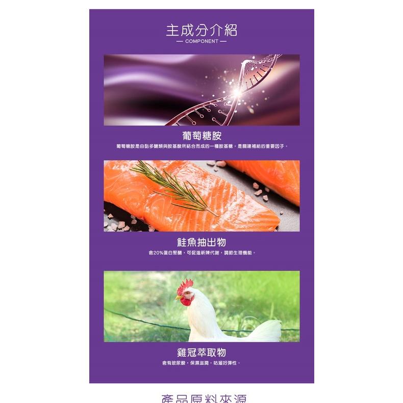 【赫里萊比】葡萄糖胺鮭魚錠（60錠/瓶）-細節圖6