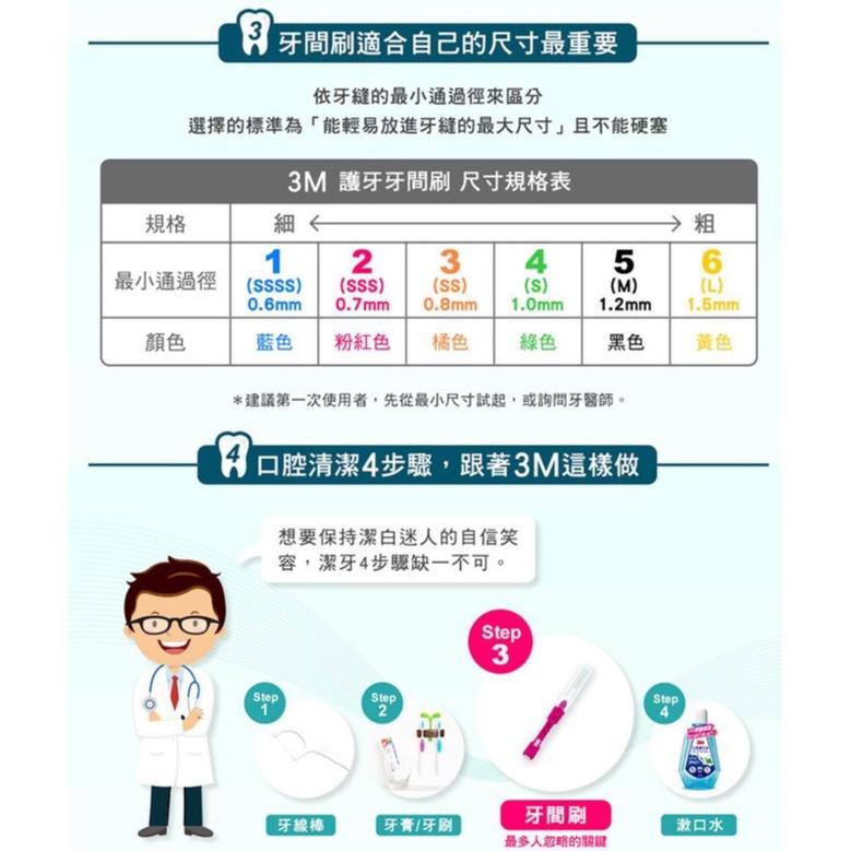 【3M】護牙牙間刷 I型/L型-細節圖4