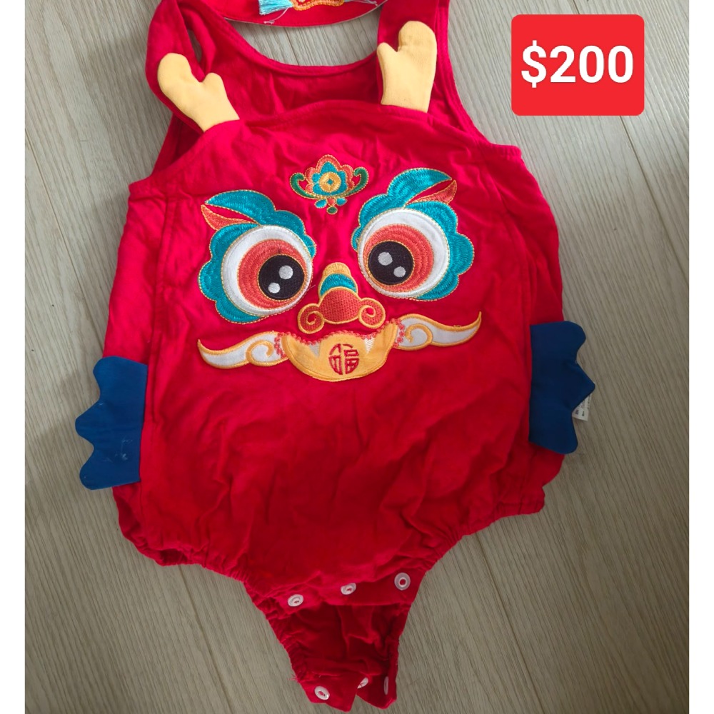 抓周衣服350-細節圖2