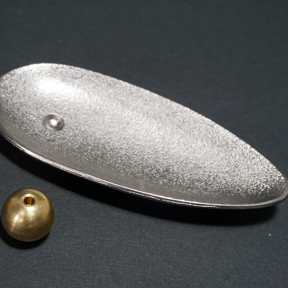 日本線香專用 金屬香立、香皿組 香立 香插 香皿 香立皿 香道具 線香 薰香 卧香 香氛 〈全館現貨〉-細節圖3