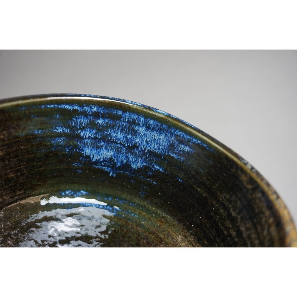 日本 西庵窯 美濃燒 經典 白刷毛 抹茶碗 茶碗 (附紙盒) 茶盞 窯燒 日式 陶器 全新品 日本製抹茶道具 宋代點茶-細節圖3