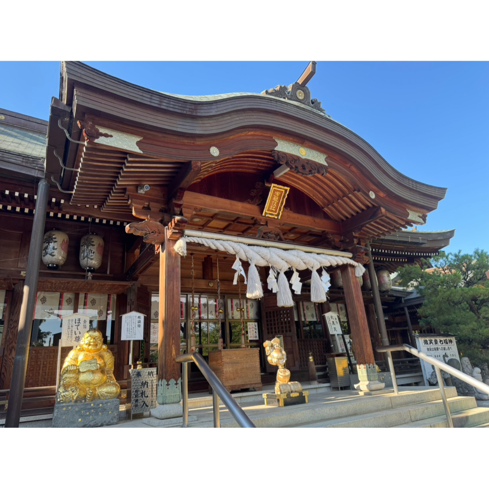 1300年歷史，日本最興旺之財神廟 香川縣 高松市 讚岐國一之宮 田村神社 宇都岐社 金龍 金運 黃金大判 御守護銅鍍金-細節圖5