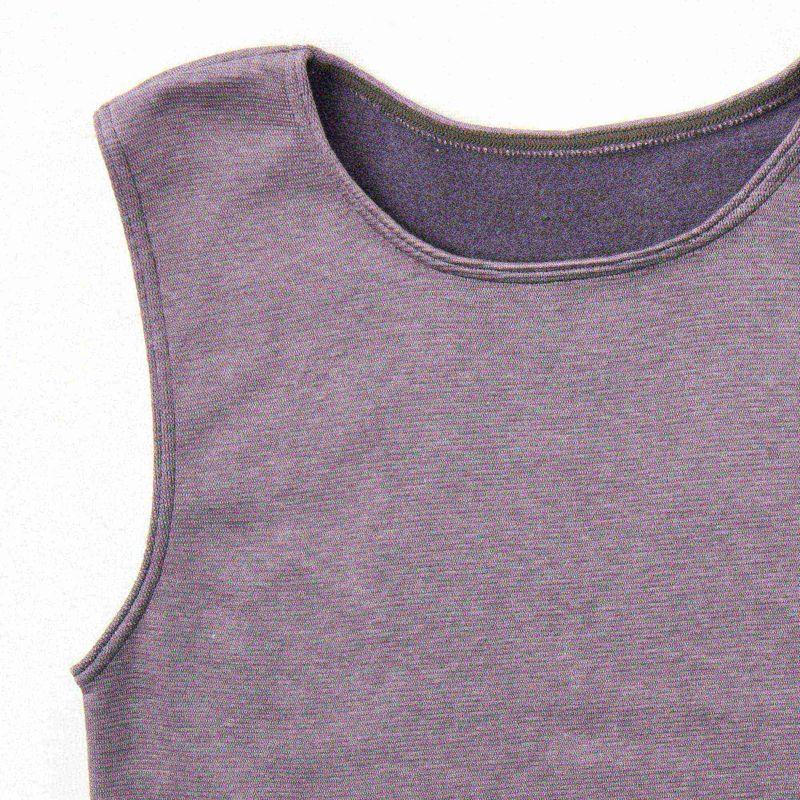 悅荃【AS CORPORATION】東洋紡 神極衣 吸濕發熱 裏起毛 女發熱背心 日本發熱背心 發熱背心-細節圖4