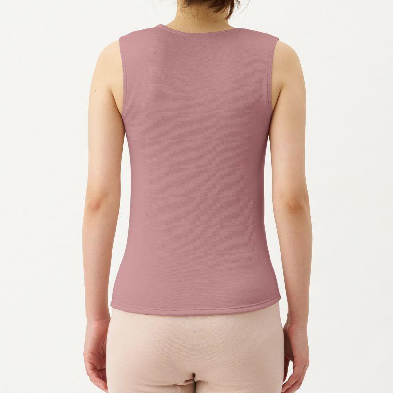 悅荃【AS CORPORATION】東洋紡 神極衣 吸濕發熱 裏起毛 女發熱背心 日本發熱背心 發熱背心-細節圖7